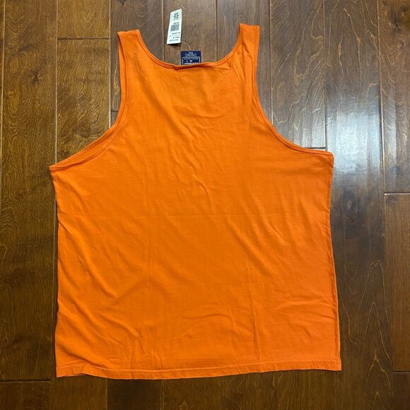 Polo Sport Ralph Lauren NWT Vintage Orange Blue Tank Top Men's Size XXL - Picture 4 of 7
